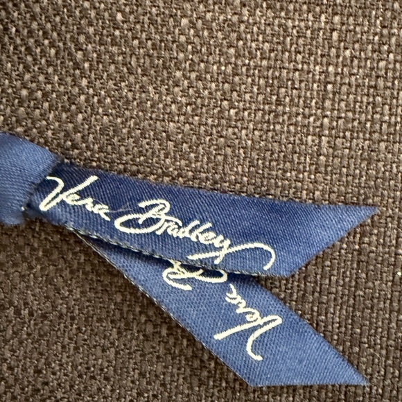 Vera Bradley Blue and Green Zip-Around Mosaic Diamond Wallet - Picture 6 of 6